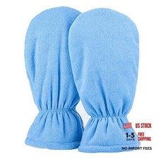 Thick Paraffin Wax Gloves for Hands, Paraffin Heated Hand Elastic mitts-Medium