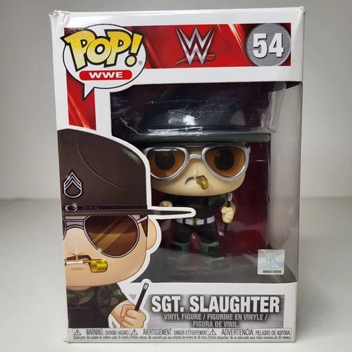 Funko Pop WWE Sgt Slaughter 54 Vinyl Figure