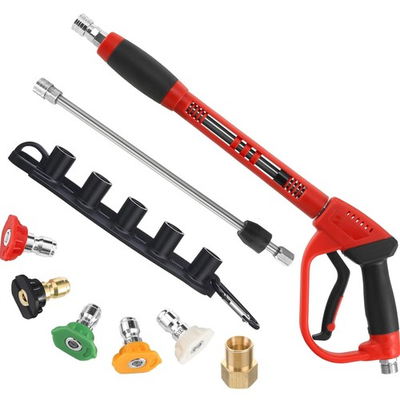 #ad #ad For Craftsman High Pressure Power Washer Spray Gun Wand Hose Kit5 Tips New $37.14