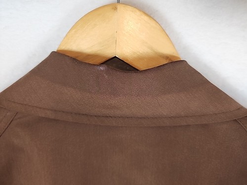 Vtg Classic London Fog Men's Zip Up Brown 3 In 1 Jacet Zip Out Liner Size 44R - Picture 11 of 17
