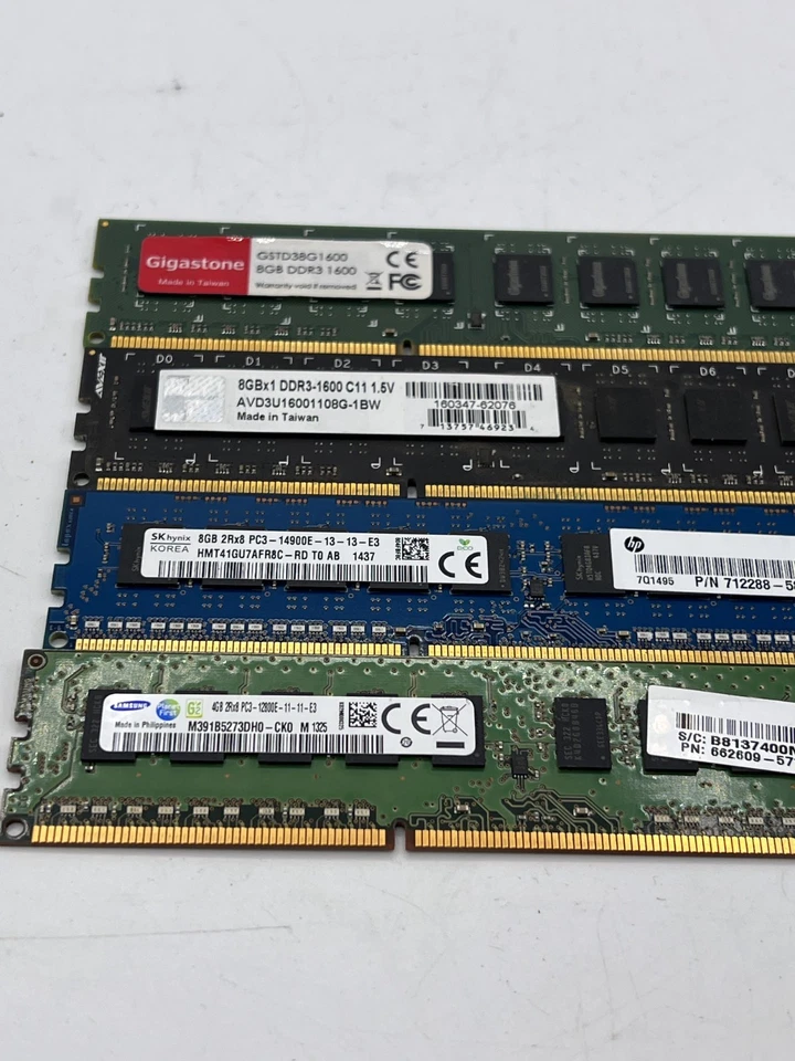 28 GB DDR3 Tower DESKTOP MEMORY 8GBx8GBx8GBx4GB - Image 2 of 3