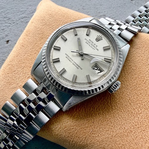 1972 Rolex Datejust Jubilee Bracelet 1601 - Tropical Silver dial