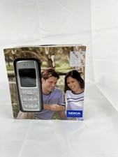 Nokia 1600 Mobile Phone Unlocked Fully Working Silver Retro Simple Basic Boxed