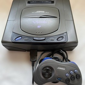 Victor V SATURN RG-JX1 Console w/ Box Sega Saturn Japan Rare