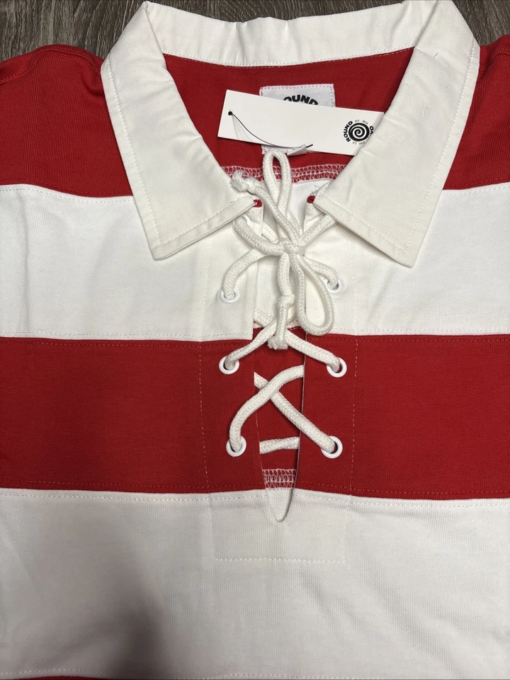 Регби Round Two темно-синее морское белое и красное XL - Изображение 4 из 4