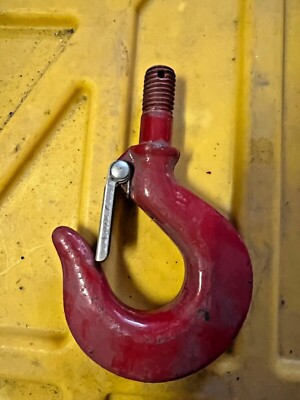 Self-Locking 9/16'' THREAD Chain Hook for Overhead Lift