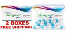 2 Demograss PLUS 60 DAY Supply GUARANTEED Original Demograss 2 MESES 60 CAPSULES