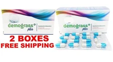 2 Demograss PLUS 60 DAY Supply GUARANTEED Original Demograss 2 MESES 60 CAPSULES