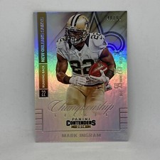 Mark Ingram Gold Championship Ticket #D/99 2014 Panini Contenders Football #85