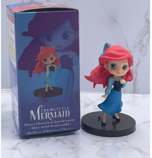 ariel cartoon blue dress Disney Princess Little Mermaid Mesh Dress