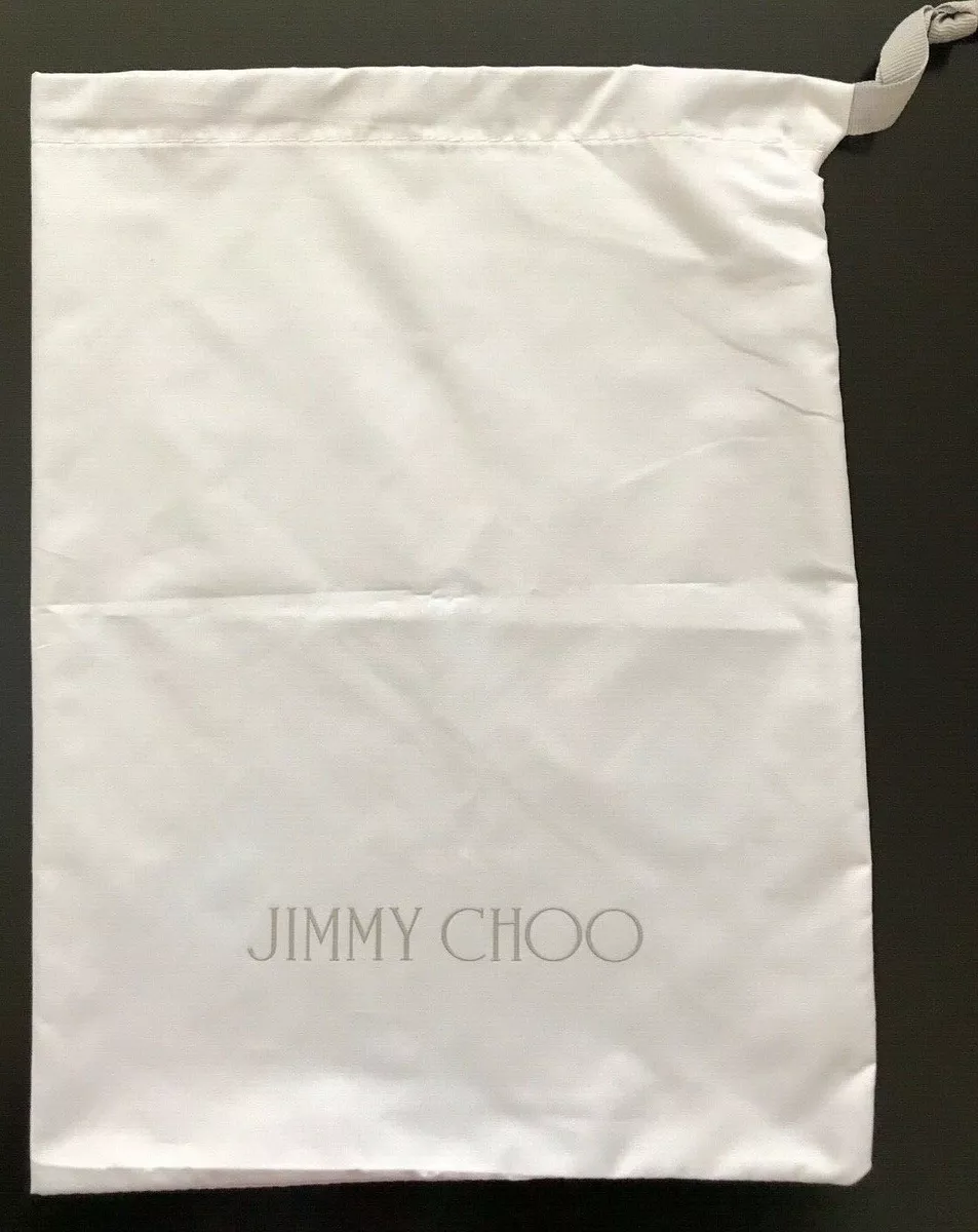 Jimmy choo dust best sale bag