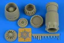 Aires 1/48 Mikoyan MiG-27 Flogger Late Exhaust Nozzle -Closed for Trumpeter kits