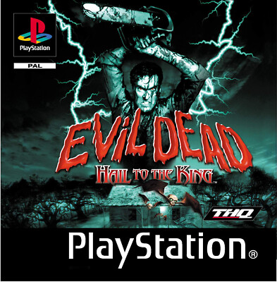 Evil Dead: Hail To The King PS1 PlayStation 1 Zust. Akzeptabel (Raucherhaushalt)