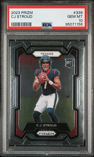 2023 Panini Prizm #339 C.J. Stroud - RC PSA 10