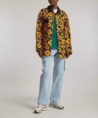 Marni x Carhartt Flower Oversized Jacket in Black Yellow | eBay Marni x Carhartt Flower Oversized Jacket in Black Yellow | eBay