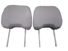 2003 SUBARU FORESTER FRONT HEAD REST CLOTH LIGHT GRAY OEM P/N 64061SA030ND