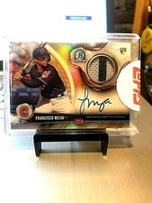 2018 FRANCISCO MEJIA #12/50 BOWMAN CHROME GOLD REF PATCH :AUTO ROOKIE.#BCAR-FM G