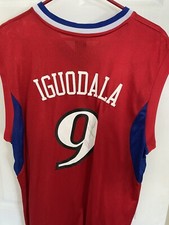 Andre Iguodala Autograph Philadelphia 76ers Jersey Auto Sixers Warriors Philly