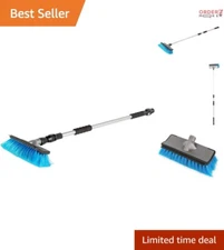 Flow-Through RV & Boat Wash Brush - Adjustable, Lightweight & Effective
