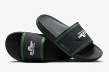 Nike Offcourt NFL New York Jets Slides Sandals DD0528-001 NEW ALL SIZES