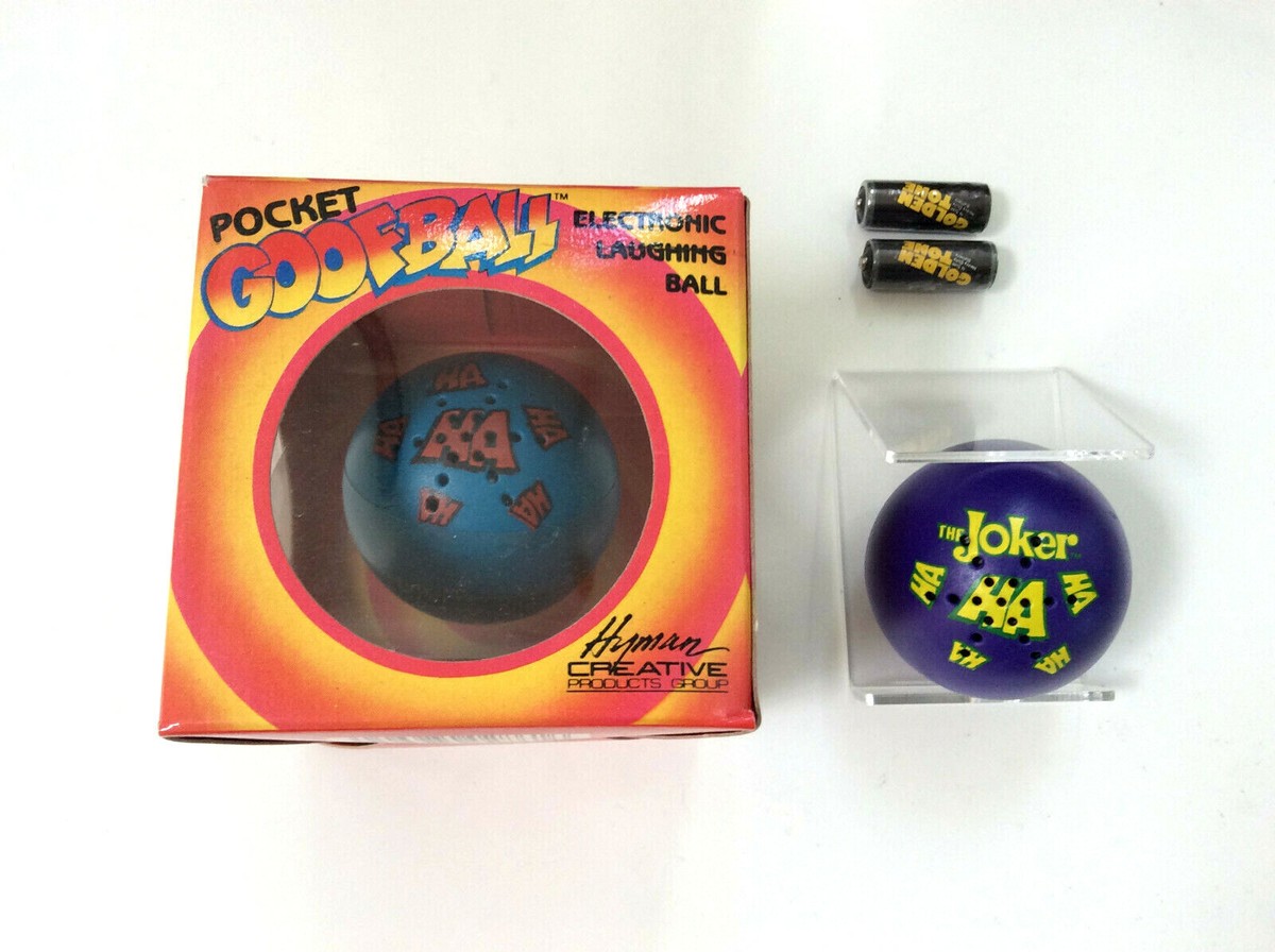 VINTAGE 1989 THE JOKER BATMAN Laughing Ball DC Comics +
