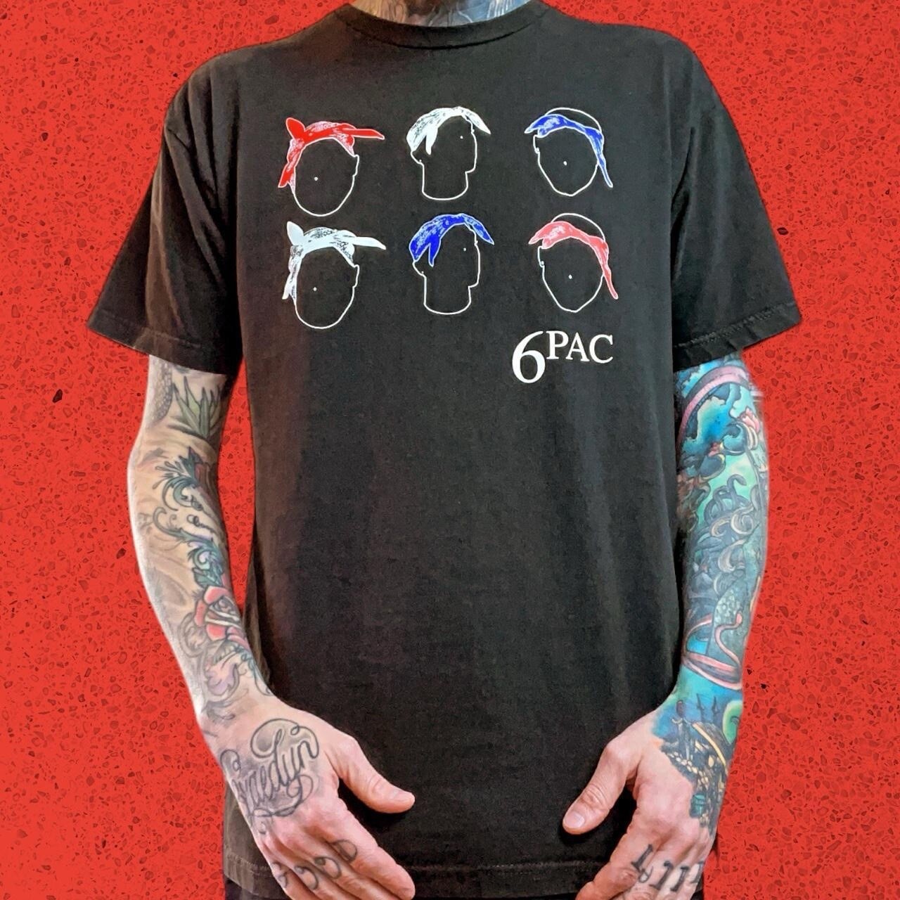 FILA T Shirt Rap Vintage 2pac Uomo 24SF M Tupac Makaveli Death Row Hip Hop