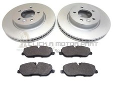 LANDROVER DISCOVERY 3 2.7 TD V6 2004-2009 ANTERIORE SET 2 DISCHI FRENO E PASTIGLIE NUOVO