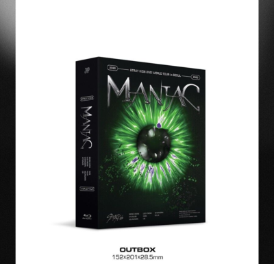 STRAY KIDS - 2nd World Tour [MANIAC] in SEOUL BLU-RAY P.Book+