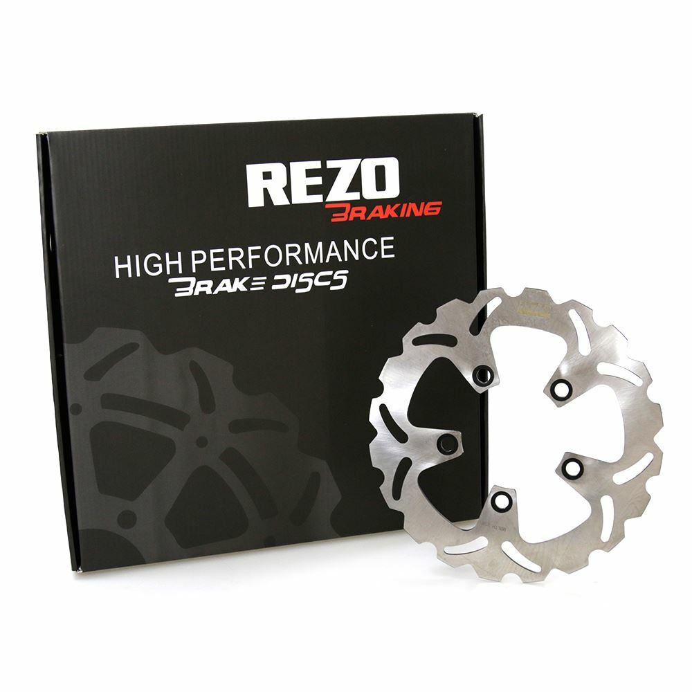 Rezo Wavy Stainless Rear Brake Rotor Disc fits Kawasaki ZX-7RR Ninja 96-97