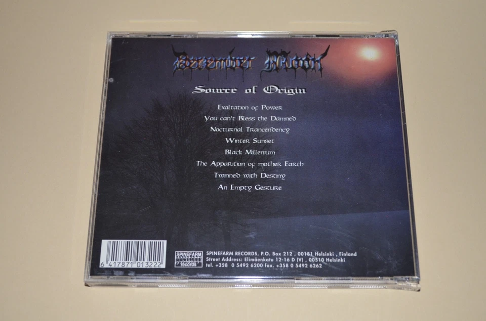 December Moon – Source Of Origin / Spinefarm Records 1996 / Finnland / Rar - Bild 2 von 2