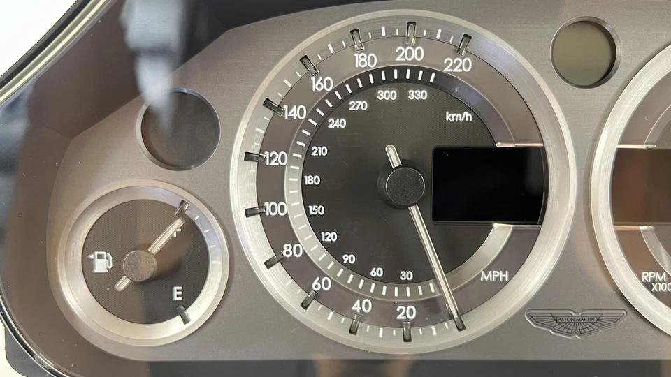 07-17 ASTON MARTIN V8 VANTAGE СПИДОМЕТР ПРИБОРНОЙ ПАНЕЛИ ДАТЧИК 27K МИЛЬ OEM - Изображение 2 из 4