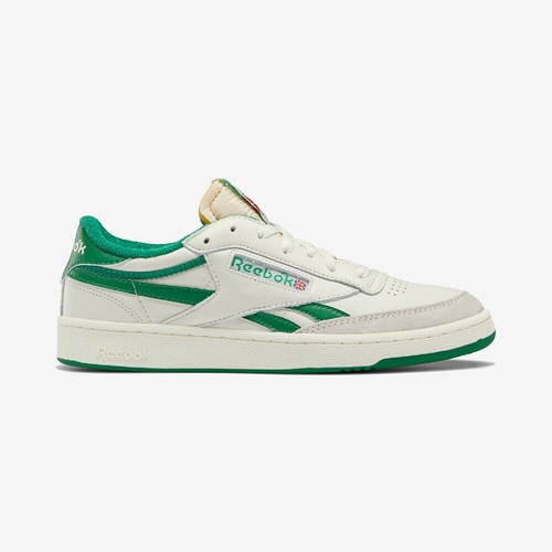 New Mens Reebok CLUB C REVENGE VINTAGE CHALK/WHITE/GREEN FW4862 US 7 - 11 TAKSE
