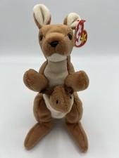 TY Beanie Babies - 1996 - Pouch Kangaroo 