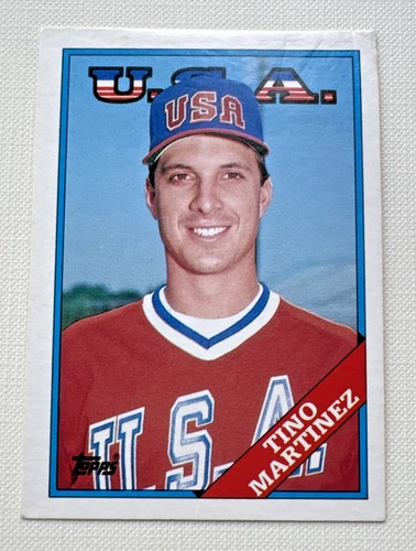 ⭐🦄 Tino Martinez #66T RC – 1988 Topps Traded Tiffany Collector’s Rookie Card