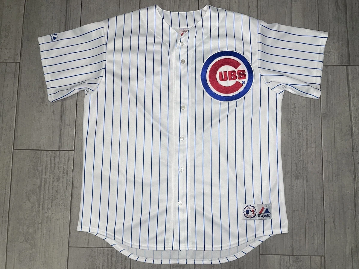 Chicago Cubs Kosuke Fukudome #1 Majestic Stitched Jersey Sz XL