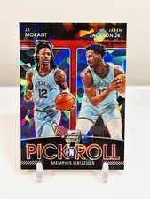 Ja Morant Jaren Jackson Jr 2021-22 Panini Contenders Optic Pick n Roll Red Ice