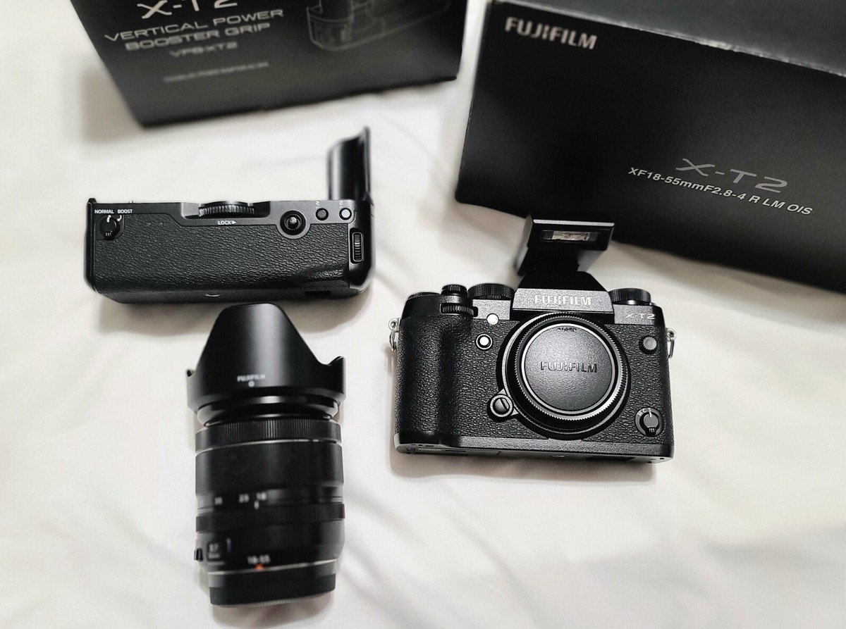 デジタルカメラ FUJIFILMX-T2 XF18-55mm F2.8-4XF35mm F1.4 Amazon.com : Fujifilm X-T2 Mirrorless Digital Camera F2.8