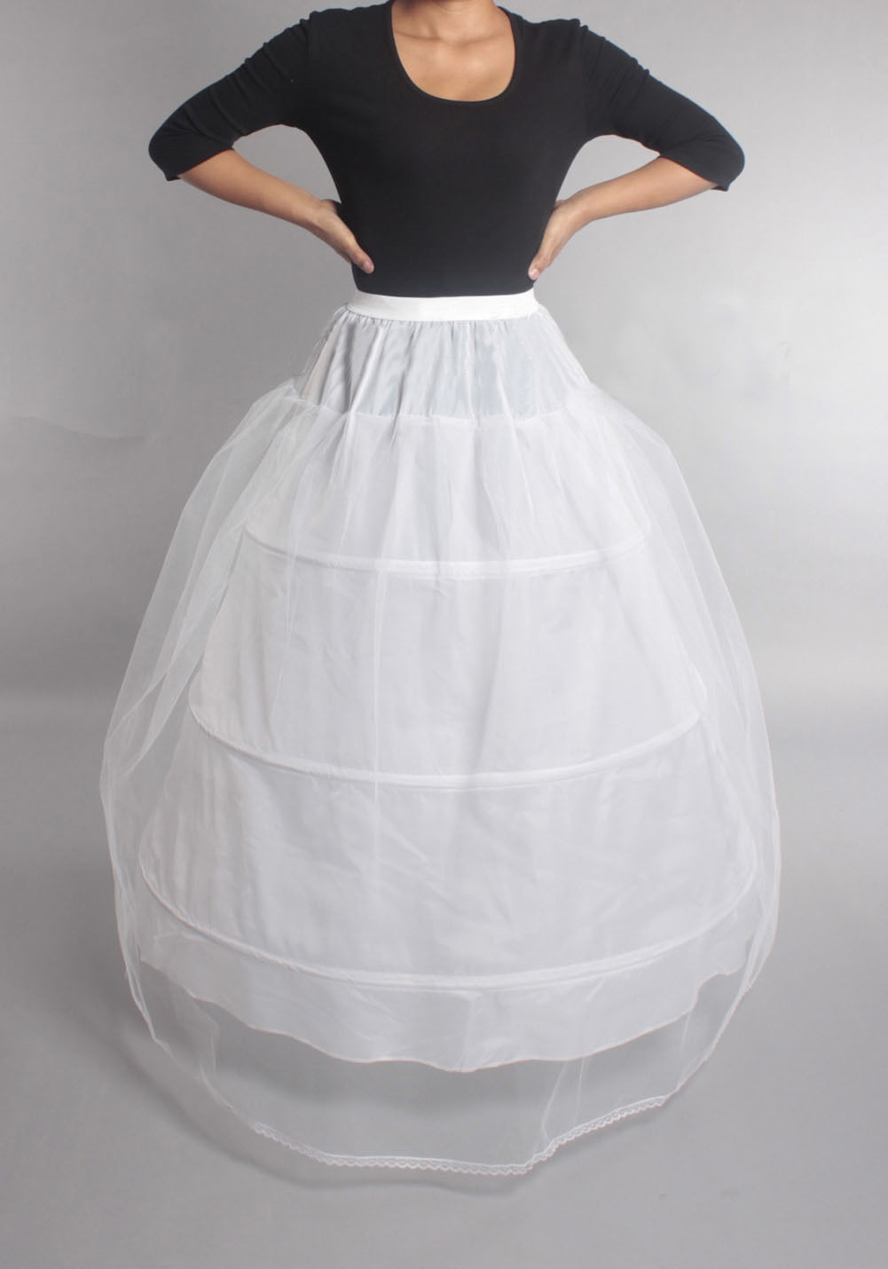 Aliexpress Gather Slip Skirt for Bride Buddy Petticoat Wedding Underskirt Save You from Toilet Water Women