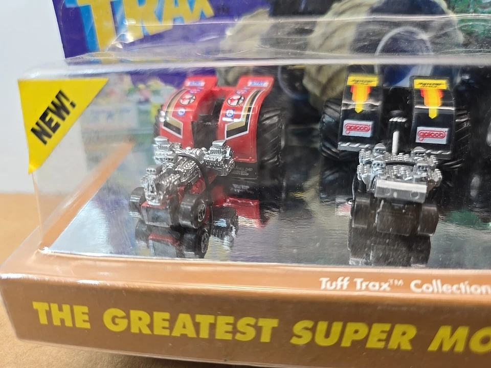 1990 Micro Machines Tuff Trax Collection Tractor Set #4 Galoob 7414 New Sealed - Image 2 of 4