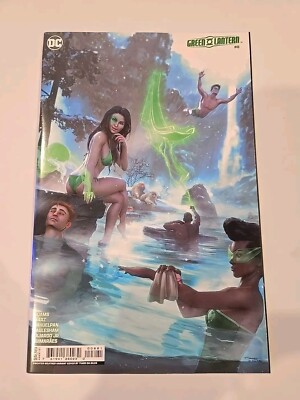 GREEN LANTERN #8 TIAGO DA SILVA SWEATER WEATHER CARD STOCK VARIANT 2024 DC NM