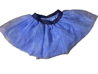 Disney Skirt Toddler Girls Size 2T Frozen Blue Tutu Costume