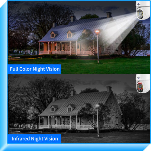 Hiseeu 5MP Outdoor Wireless WIFI Security Camera PTZ Auto Tracking Two Way Audio - Picture 4 of 14