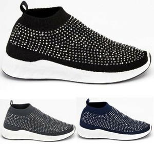 basket chaussette strass