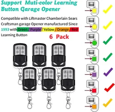 Universal Garage Door Remote for Chamberlain Liftmaster Craftsman Opener Control