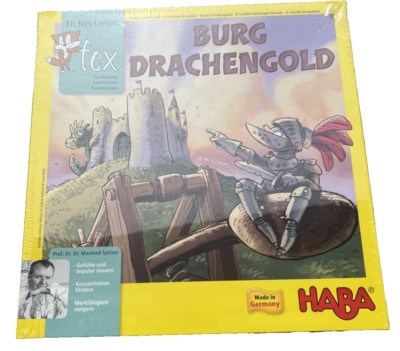 Haba Burg Drachengold Gesellschaftsspiel Brettspiel  juego gioco jeu board game