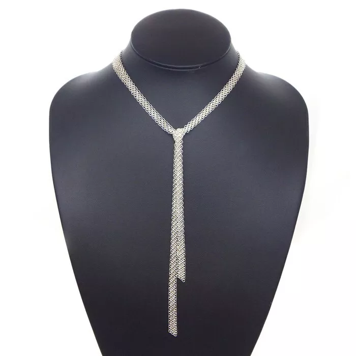 Tiffany 2024 mesh necklace