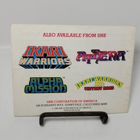 Iron Tank Authentic Original NES Nintendo Manual Only *Written on