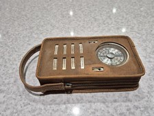 Philips Transistor  Seven 7 Radio With Case. Untested 1960s