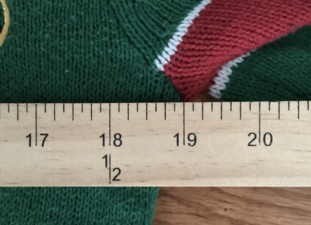 Ugly Christmas Sweater Rudolph The Red Nose Reindeer Size Small (S) Peppermints