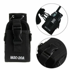 Two-way Radio Case Holster Walkie Talkie Pouch Bag For Motorola Kenwood Baofeng